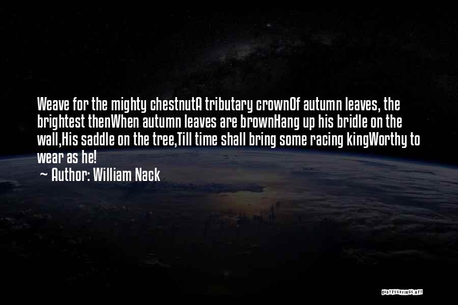 A Crown Quotes By William Nack