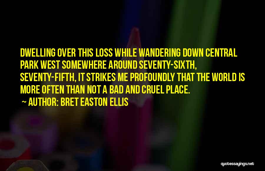 A Cruel World Quotes By Bret Easton Ellis