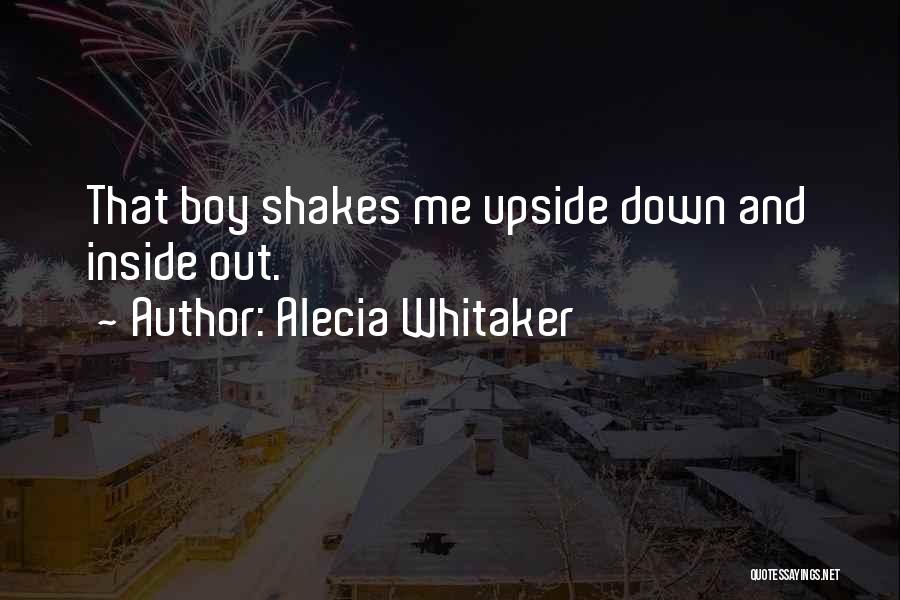 A Crush On A Boy Quotes By Alecia Whitaker