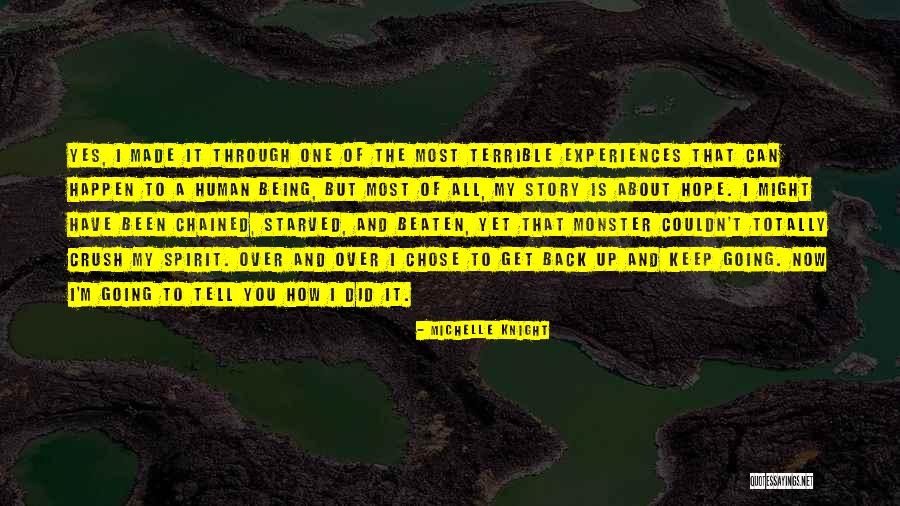 A Crush Quotes By Michelle Knight A Crush Quotes By Michelle Knight