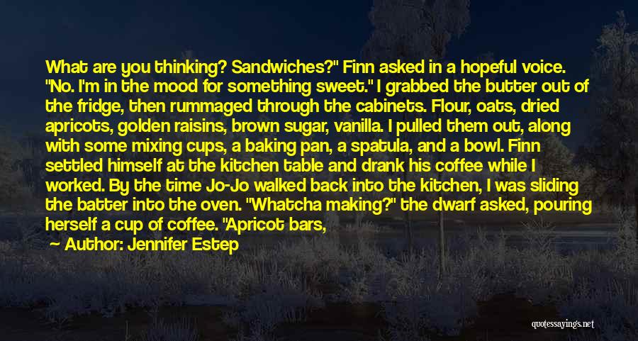 A Cup Of Coffee Quotes By Jennifer Estep