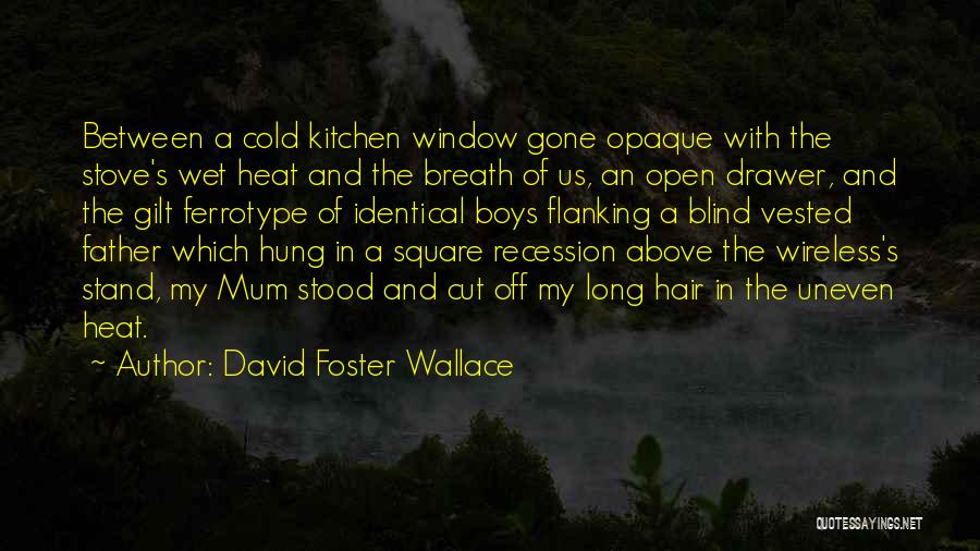 A Cut Above Quotes By David Foster Wallace