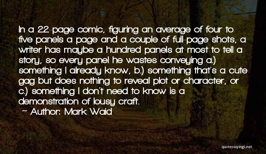 A Cute Couple Quotes By Mark Waid