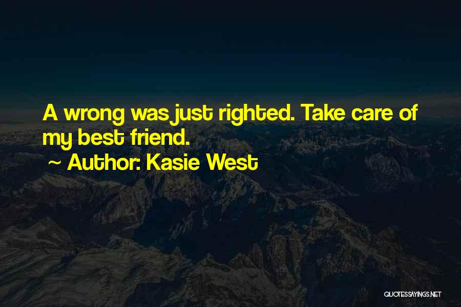 A Cute Friend Quotes By Kasie West