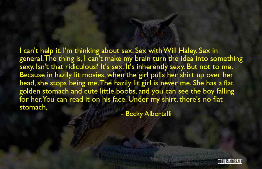 A Cute Little Boy Quotes By Becky Albertalli