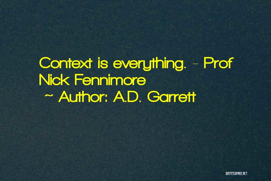 A.D. Garrett Quotes 384583