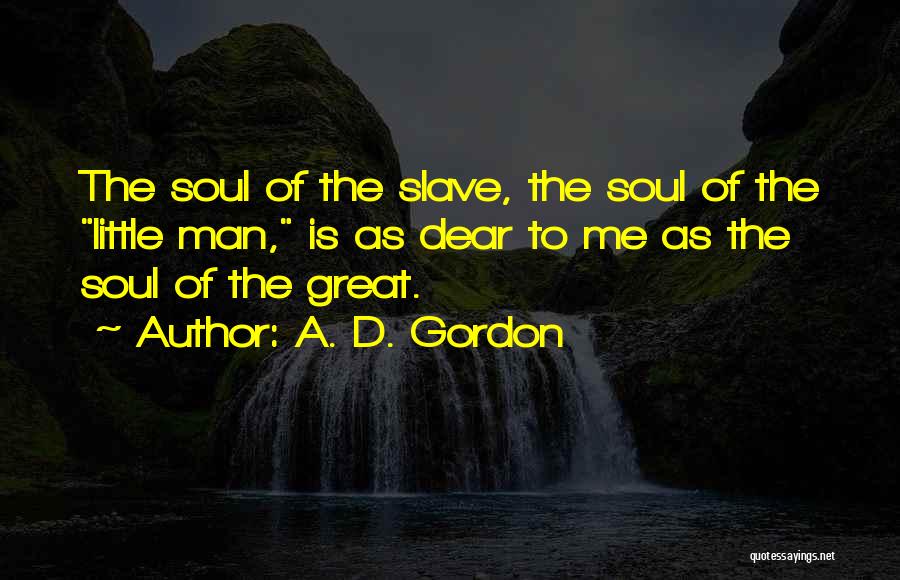 A. D. Gordon Quotes 271415