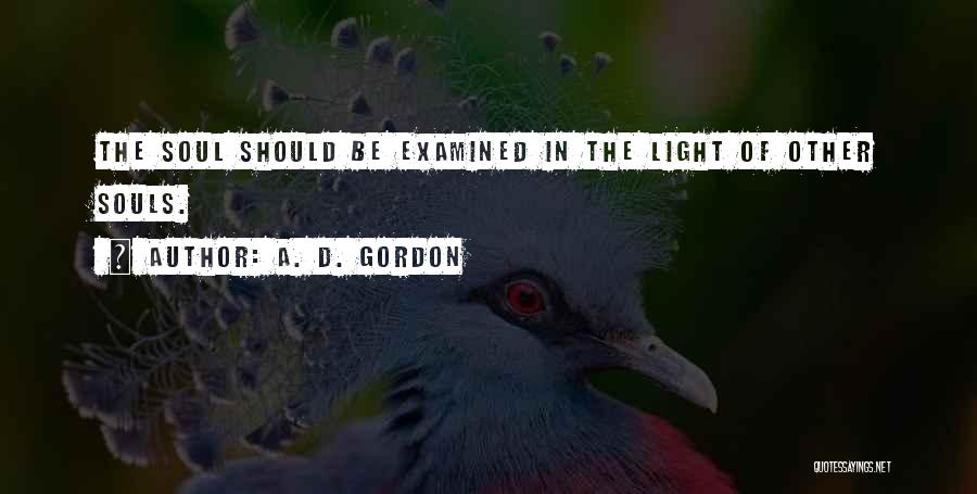 A. D. Gordon Quotes 833966