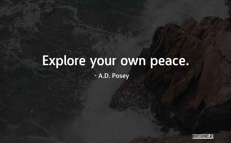 A.D. Posey Quotes 100309 A.D. Posey Quotes 100309