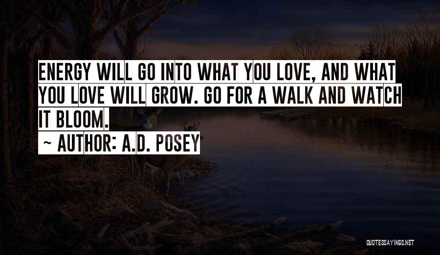 A.D. Posey Quotes 1084429