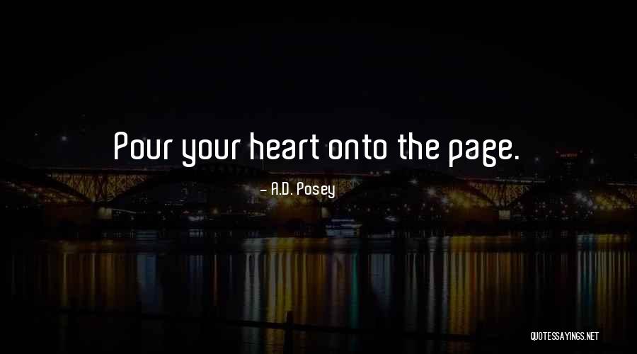 A.D. Posey Quotes 1482803 A.D. Posey Quotes 1482803