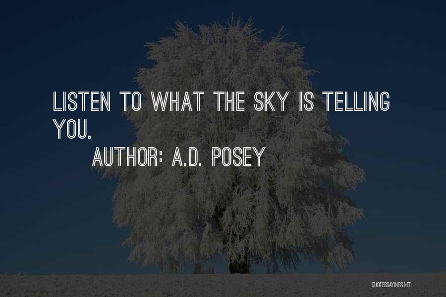 A.D. Posey Quotes 177555