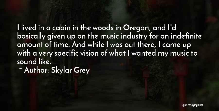 A.d. Woods Quotes By Skylar Grey