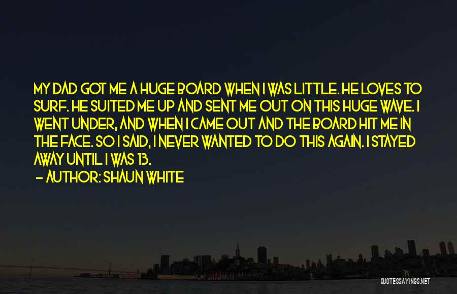 A Dad Quotes By Shaun White