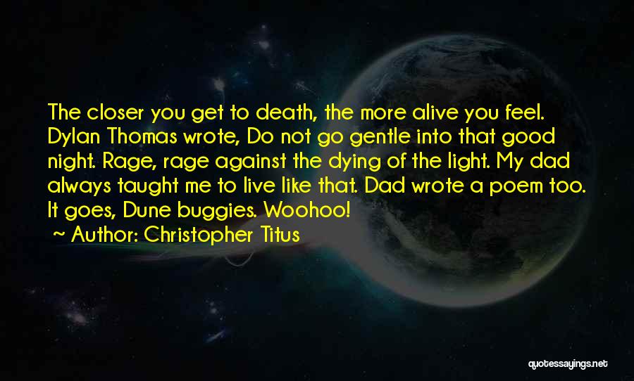A Dad's Death Quotes By Christopher Titus