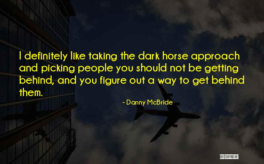 A Dark Horse Quotes By Danny McBride A Dark Horse Quotes By Danny McBride