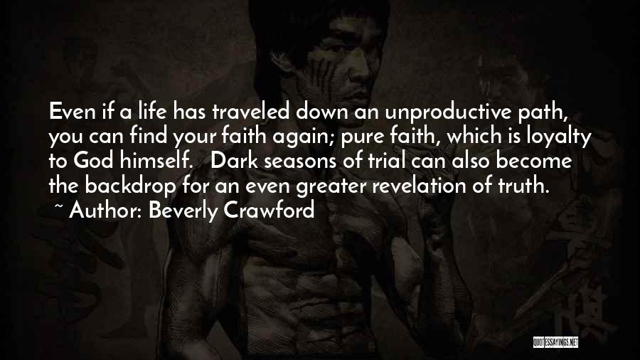 A Dark Path Quotes By Beverly Crawford