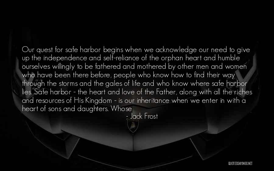 A Daughter And Father Quotes By Jack Frost