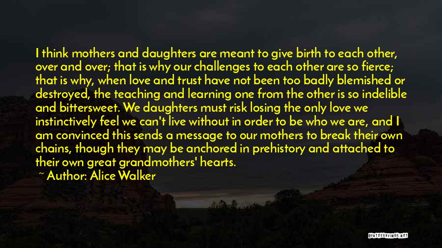 A Daughter Without A Mother Quotes By Alice Walker