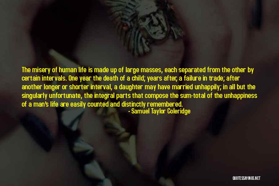 A Daughter's Death Quotes By Samuel Taylor Coleridge