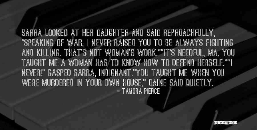 A Daughter's Death Quotes By Tamora Pierce