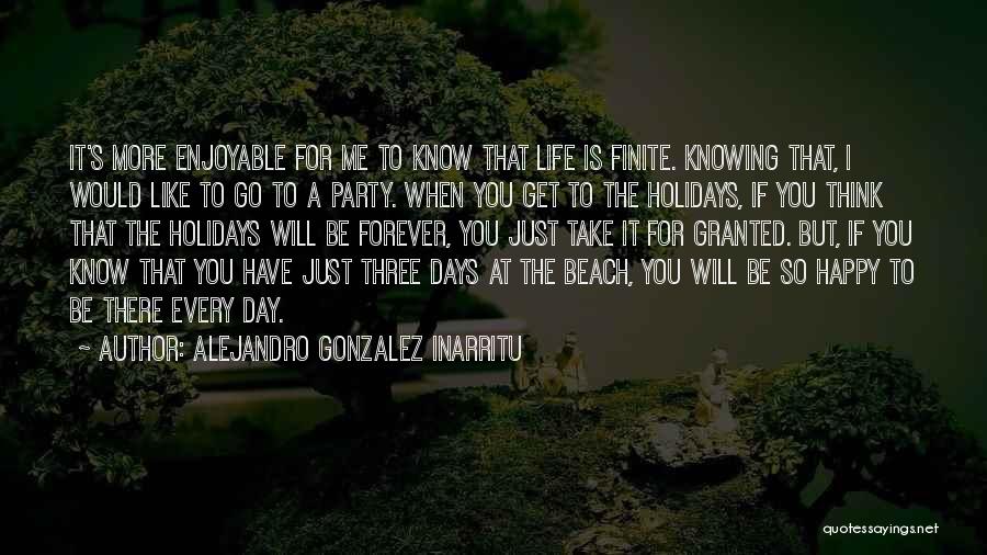 A Day At The Beach Quotes By Alejandro Gonzalez Inarritu