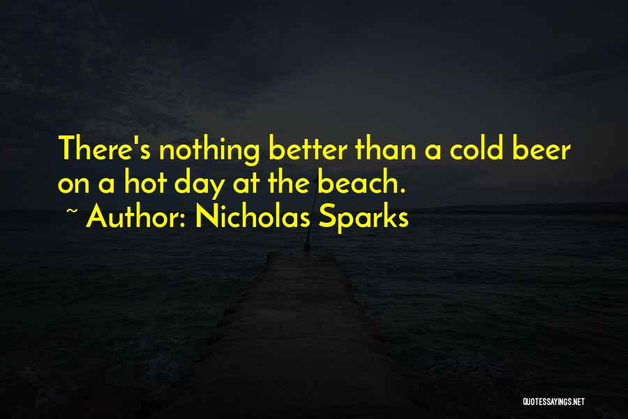 A Day At The Beach Quotes By Nicholas Sparks