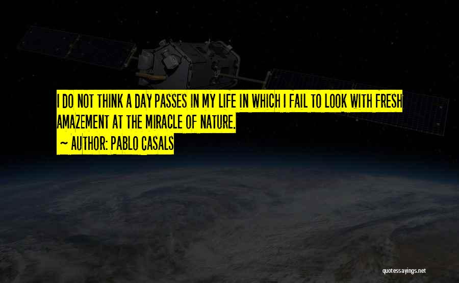 A Day In My Life Quotes By Pablo Casals