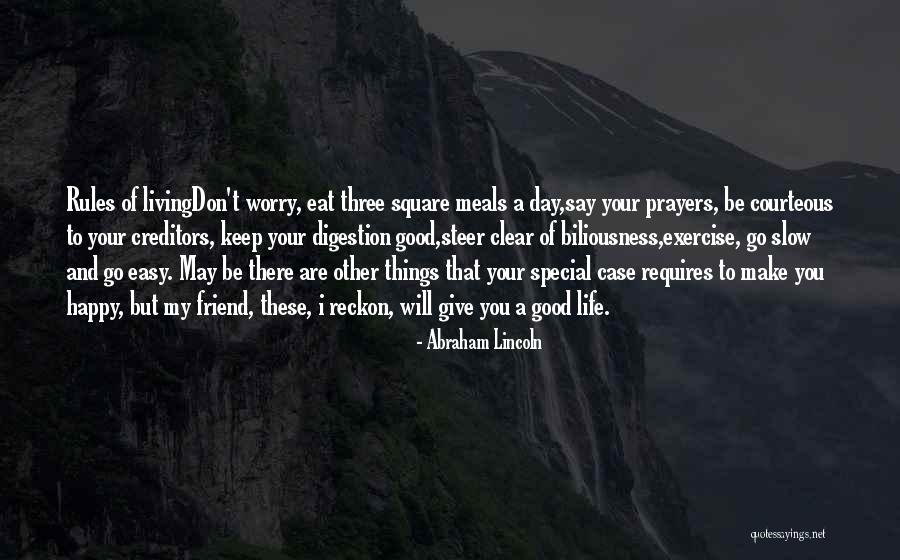 A Day With Someone Special Quotes By Abraham Lincoln