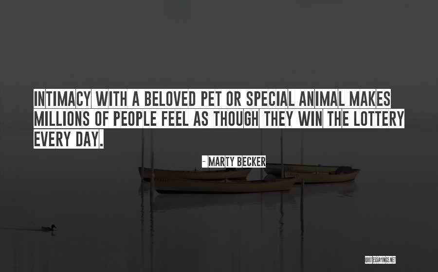 A Day With Someone Special Quotes By Marty Becker