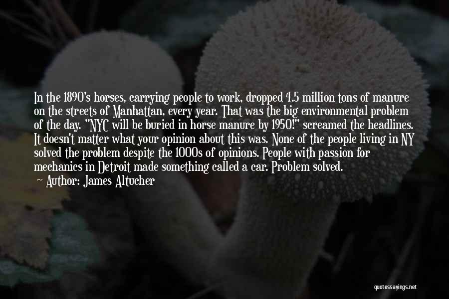 A Day's Work Quotes By James Altucher