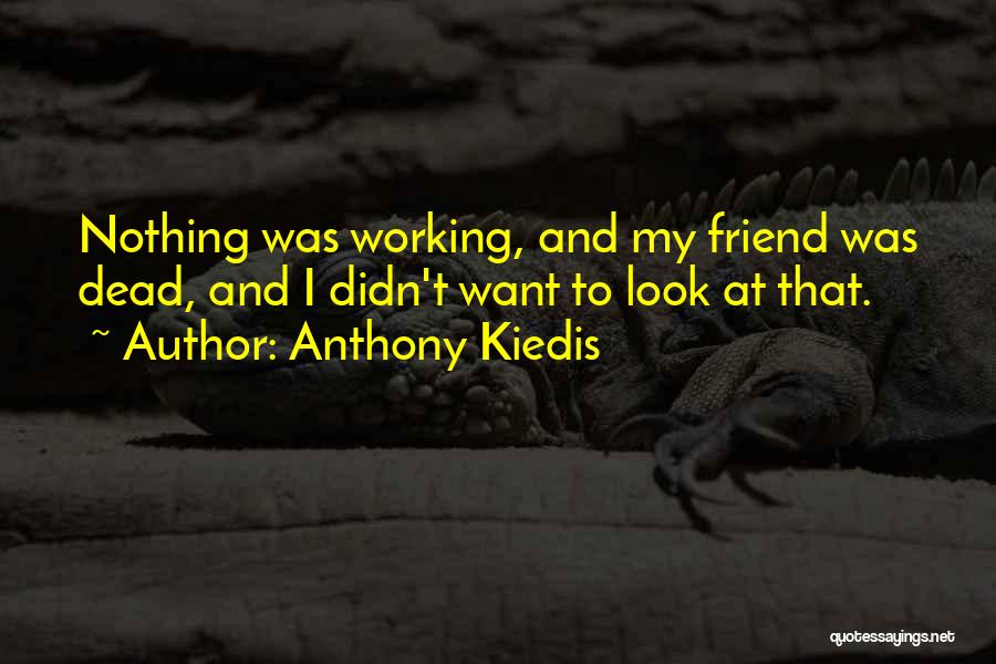 A Dead Best Friend Quotes By Anthony Kiedis