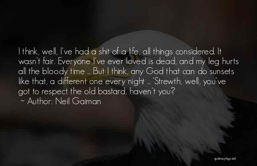 A Dead Loved One Quotes By Neil Gaiman