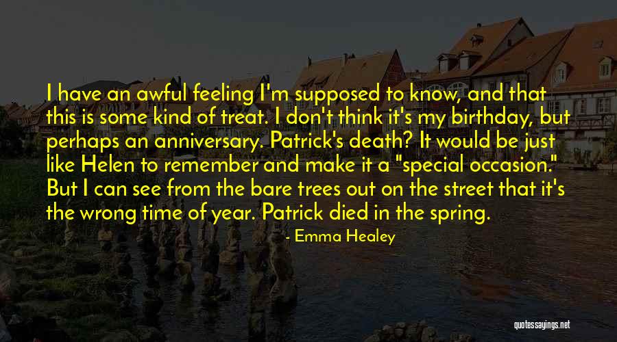 A Death Anniversary Quotes By Emma Healey A Death Anniversary Quotes By Emma Healey