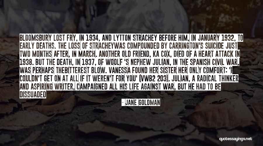 A Death In The Family Quotes By Jane Goldman A Death In The Family Quotes By Jane Goldman