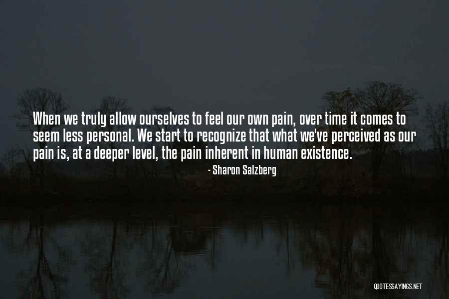 A Deeper Love Quotes By Sharon Salzberg A Deeper Love Quotes By Sharon Salzberg