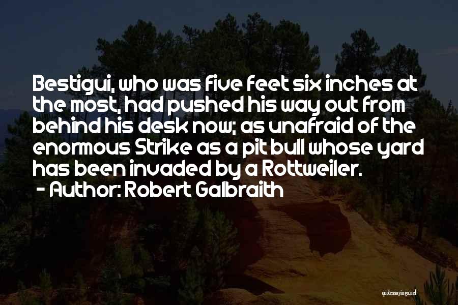 A Desk Quotes By Robert Galbraith