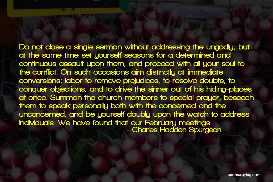 A Determined Soul Quotes By Charles Haddon Spurgeon