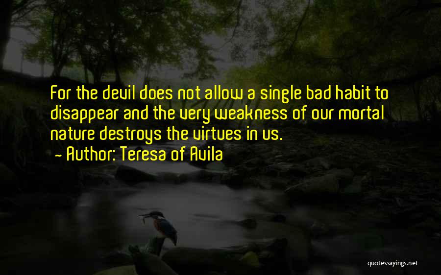 A Devil Quotes By Teresa Of Avila