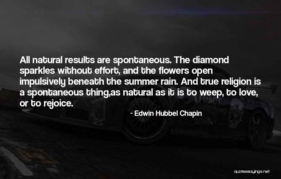 A Diamond And Love Quotes By Edwin Hubbel Chapin