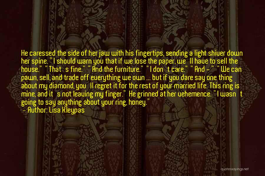 A Diamond And Love Quotes By Lisa Kleypas