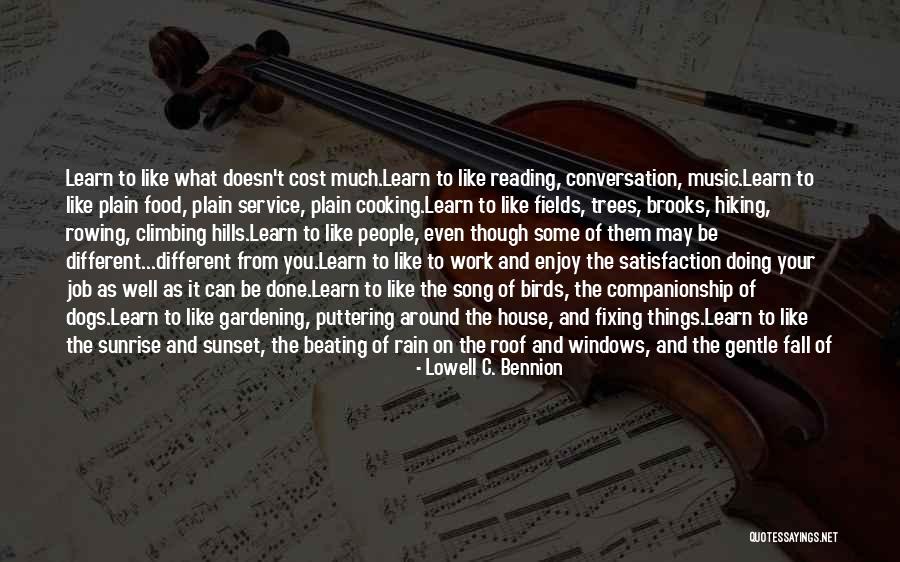 A Different Conversation Quotes By Lowell C. Bennion A Different Conversation Quotes By Lowell C. Bennion
