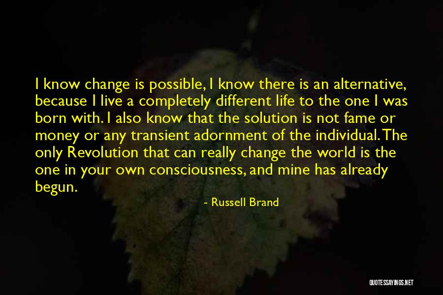 A Different Life Quotes By Russell Brand A Different Life Quotes By Russell Brand