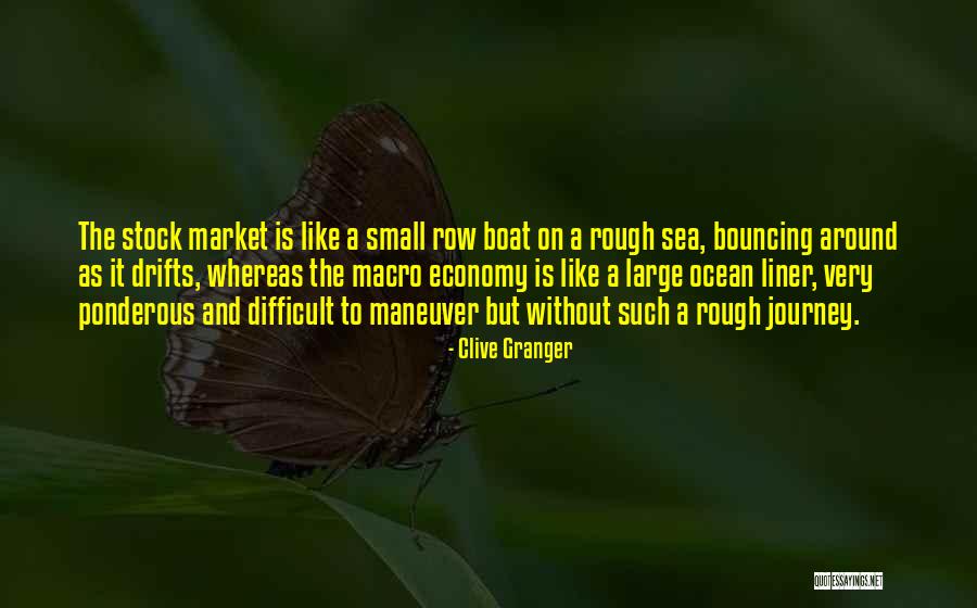 A Difficult Journey Quotes By Clive Granger A Difficult Journey Quotes By Clive Granger