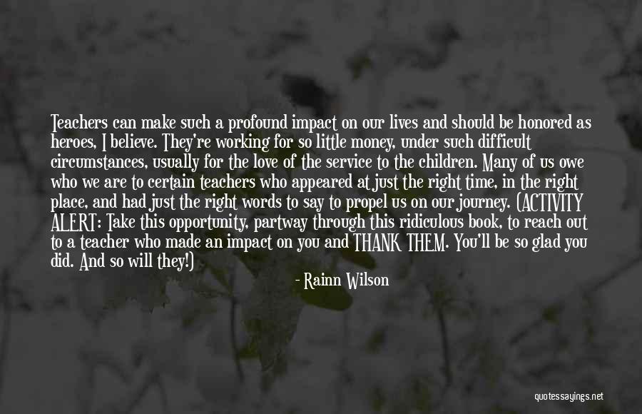 A Difficult Journey Quotes By Rainn Wilson A Difficult Journey Quotes By Rainn Wilson