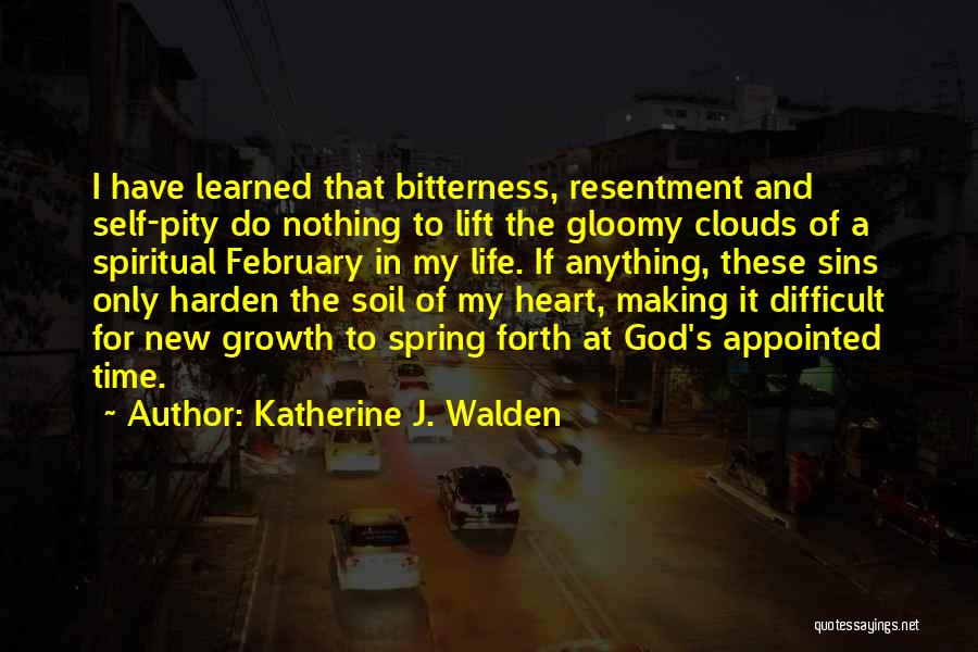 A Difficult Time In Life Quotes By Katherine J. Walden