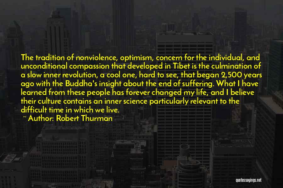 A Difficult Time In Life Quotes By Robert Thurman