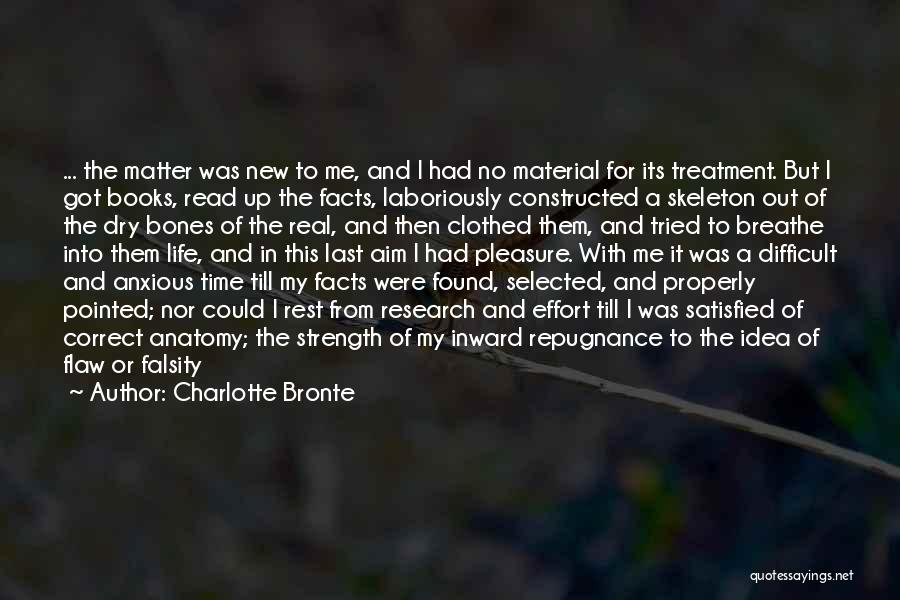 A Difficult Time Quotes By Charlotte Bronte