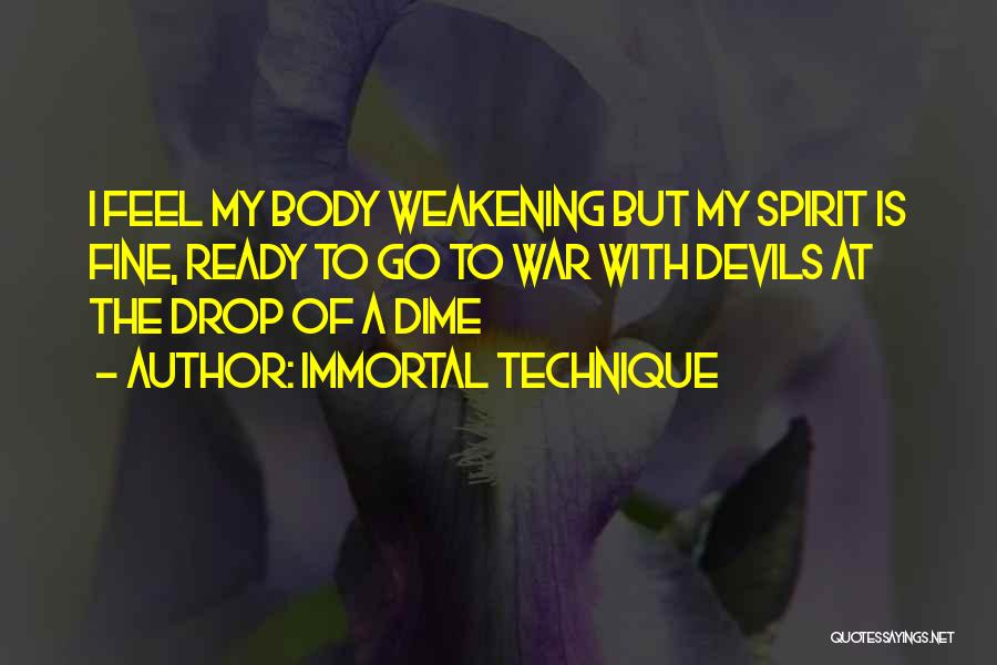 A Dime Quotes By Immortal Technique