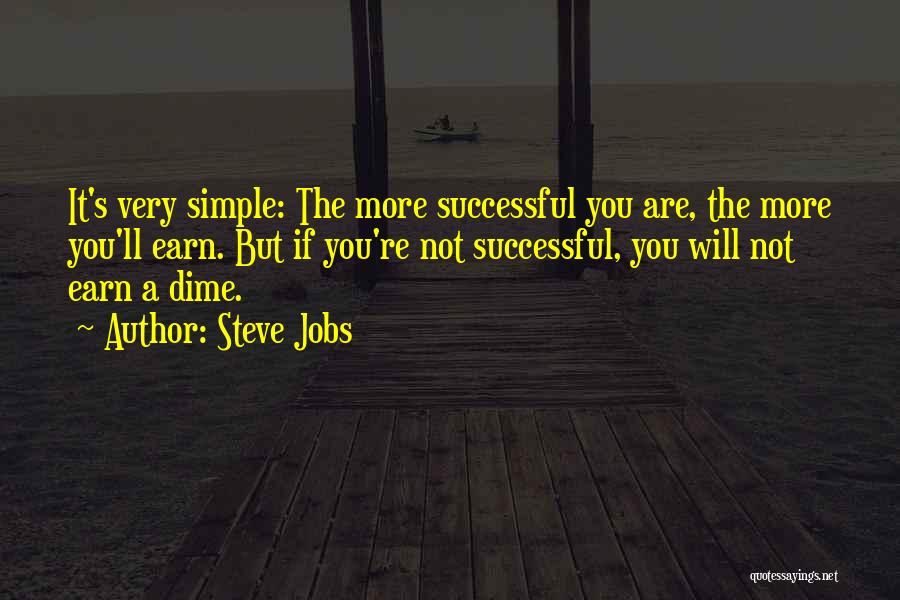 A Dime Quotes By Steve Jobs
